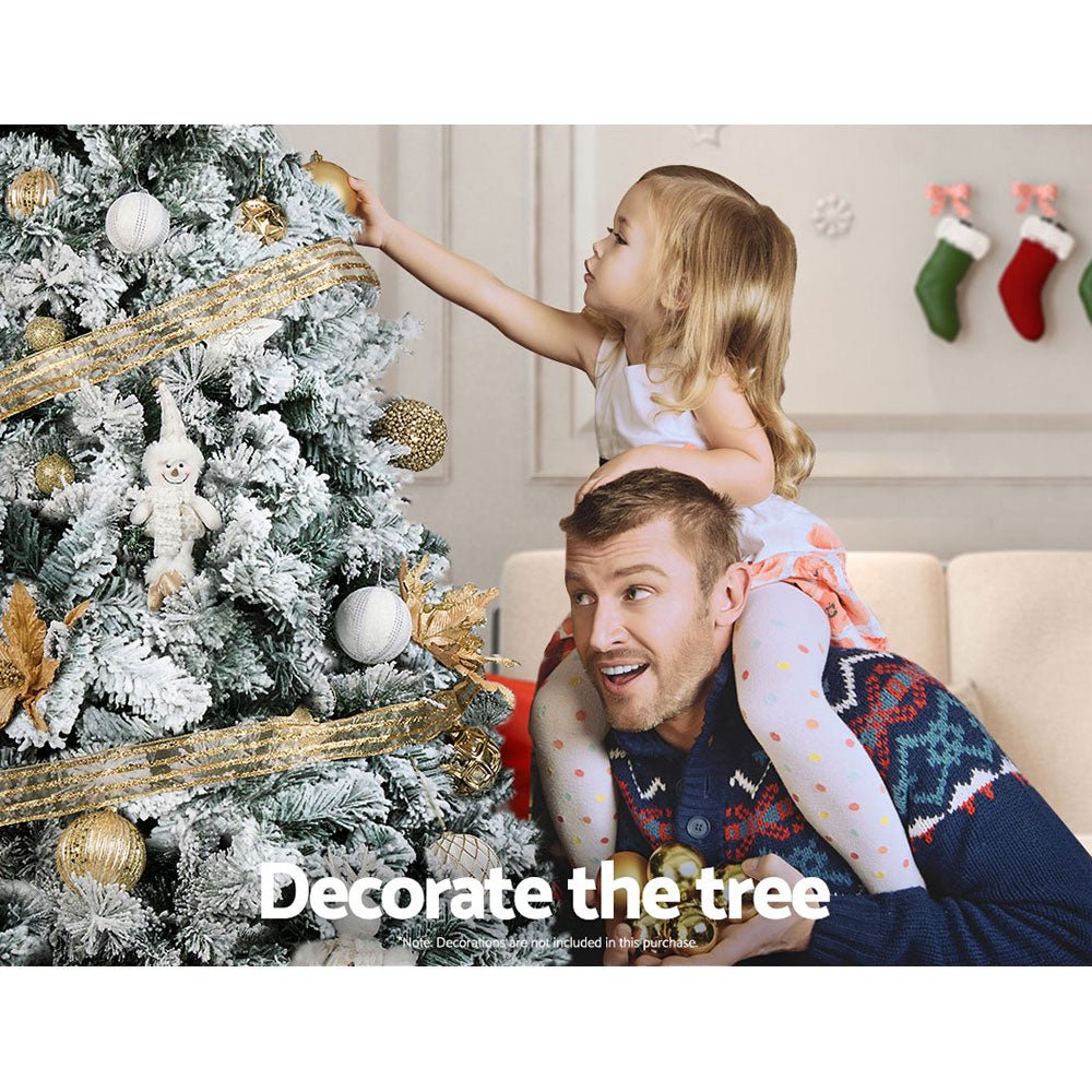 Christmas Tree 1.8M Xmas Trees Decorations Snowy 520 Tips-Occasions > Christmas-Dropli